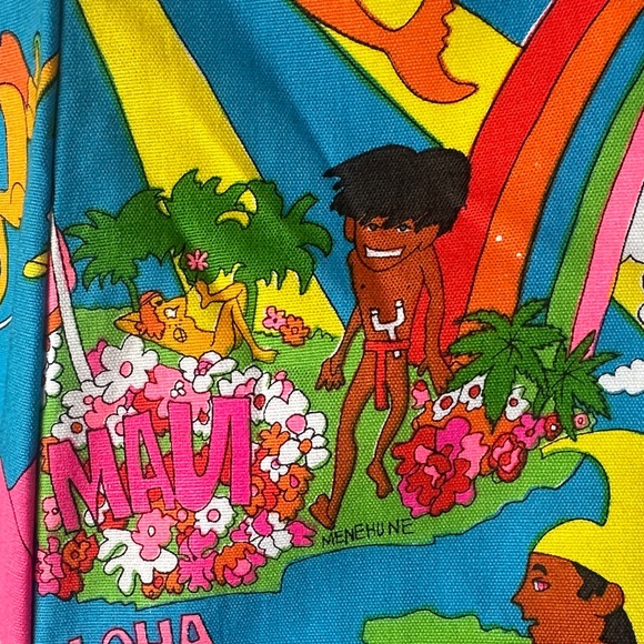 Colorful Sleeveless Graphic Dress - Picture 16 of 17